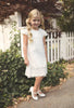 Grace White Vintage Lace Slip Dress - Just Couture